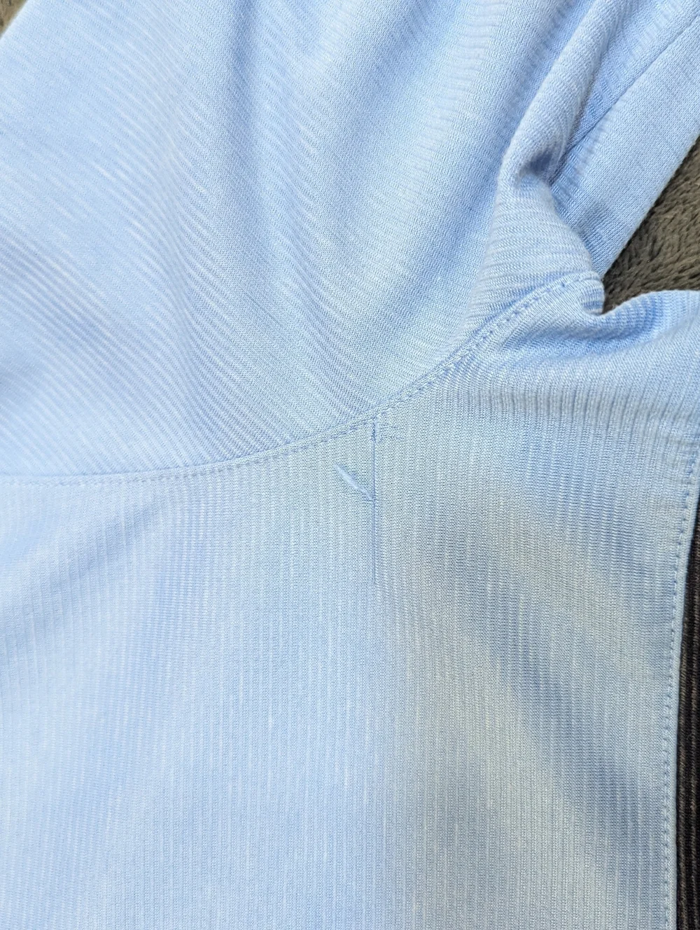 Air Jordan North Carolina Tar Heels Golf Polo 2 Tone Blue Size Small Collegiate